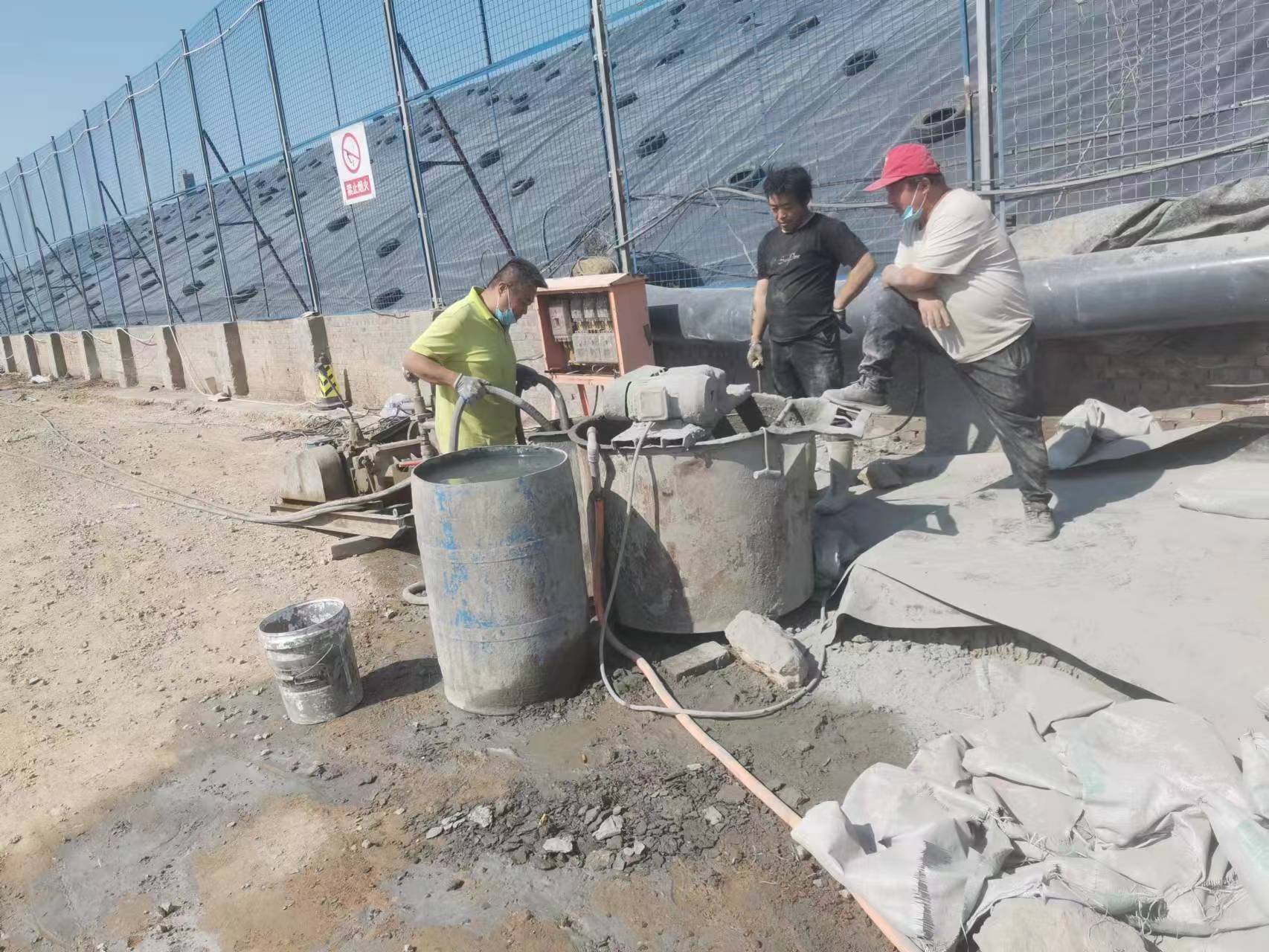 郑场镇袖阀管注浆