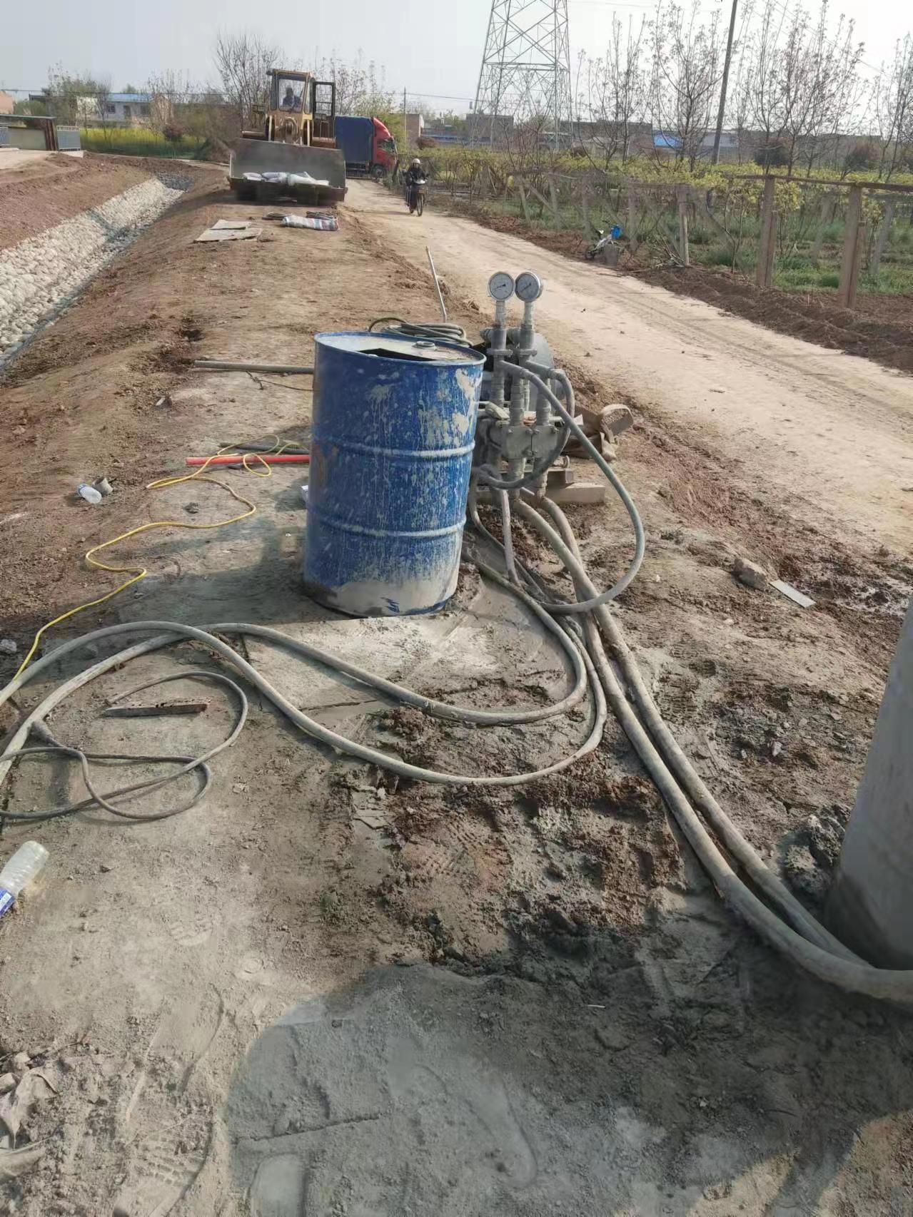 郑场镇顶管注浆