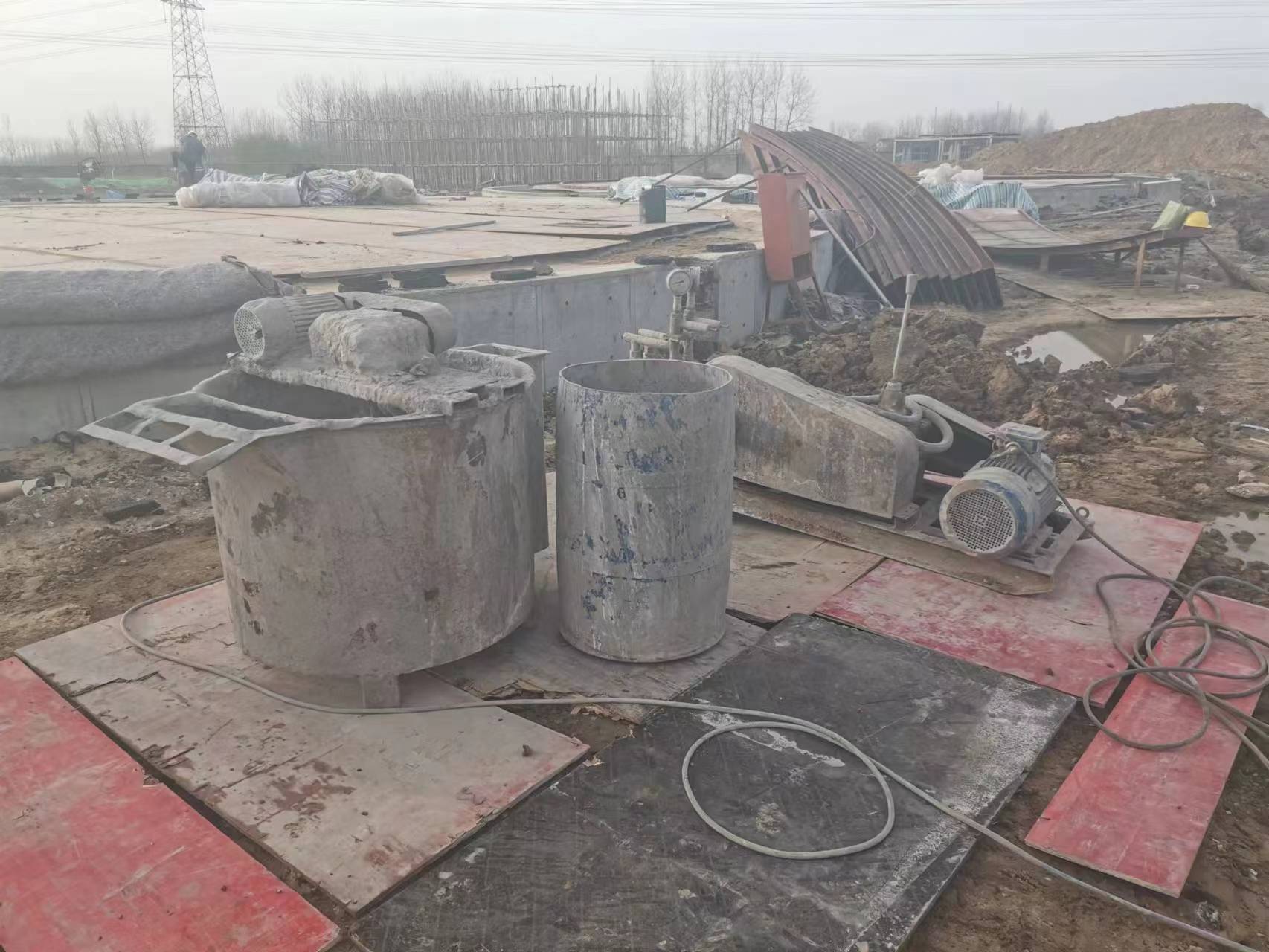 郑场镇回填土注浆